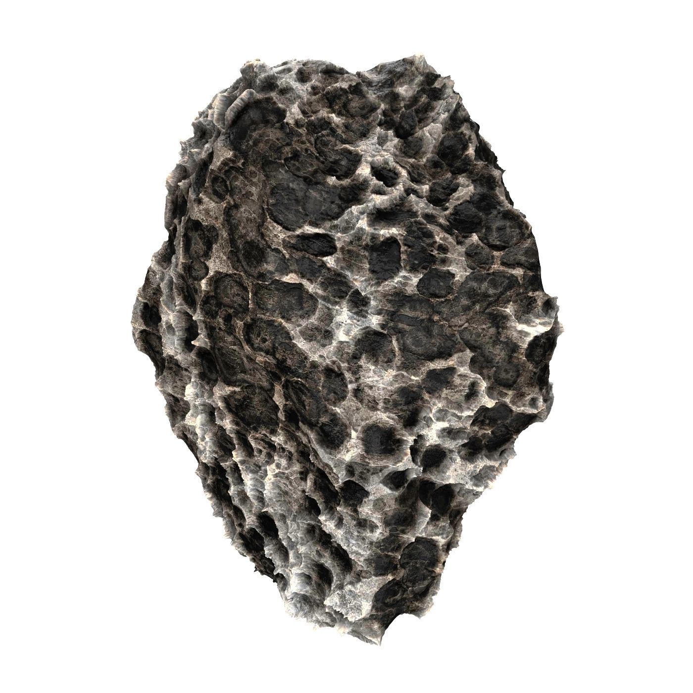 Volcanic Rock 11 Low-poly 3D model_1