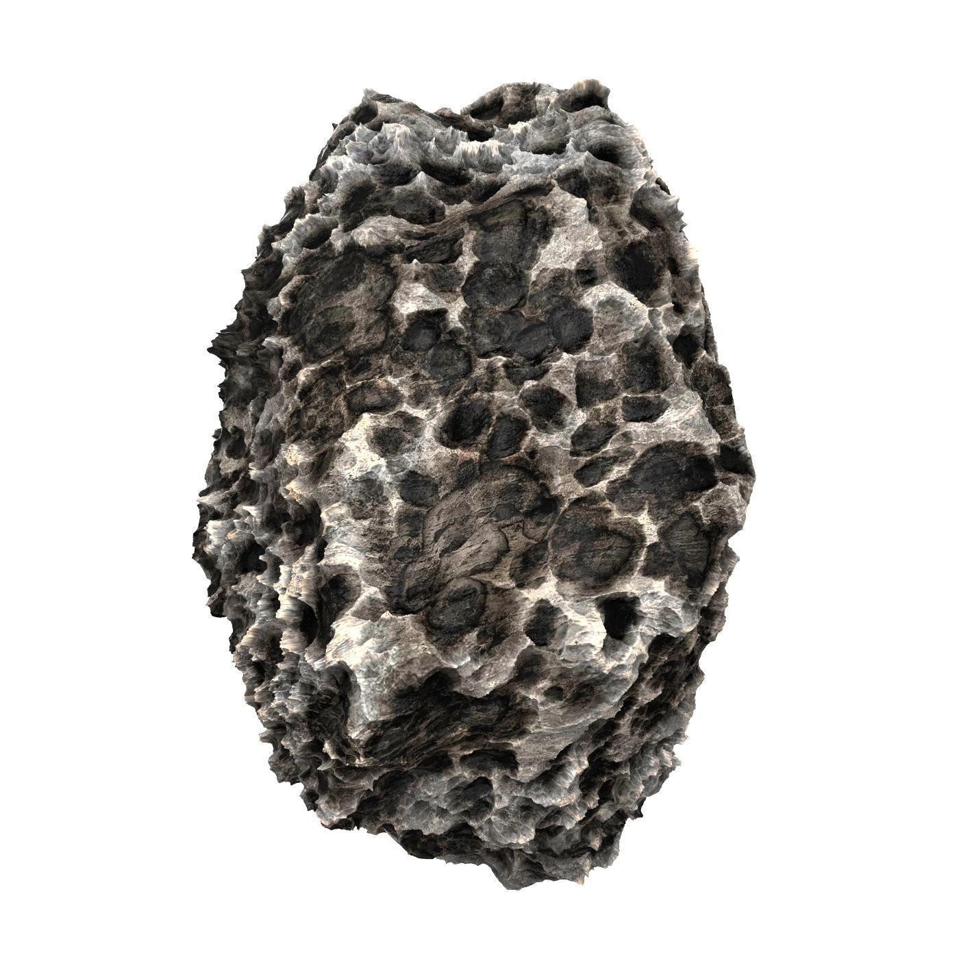 Volcanic Rock 11 Low-poly 3D model_2