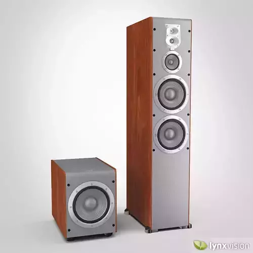 JBL Speaker System 3D model