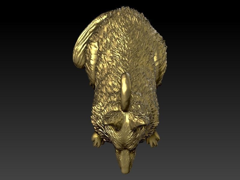 Dog Pendant 3D print model_13