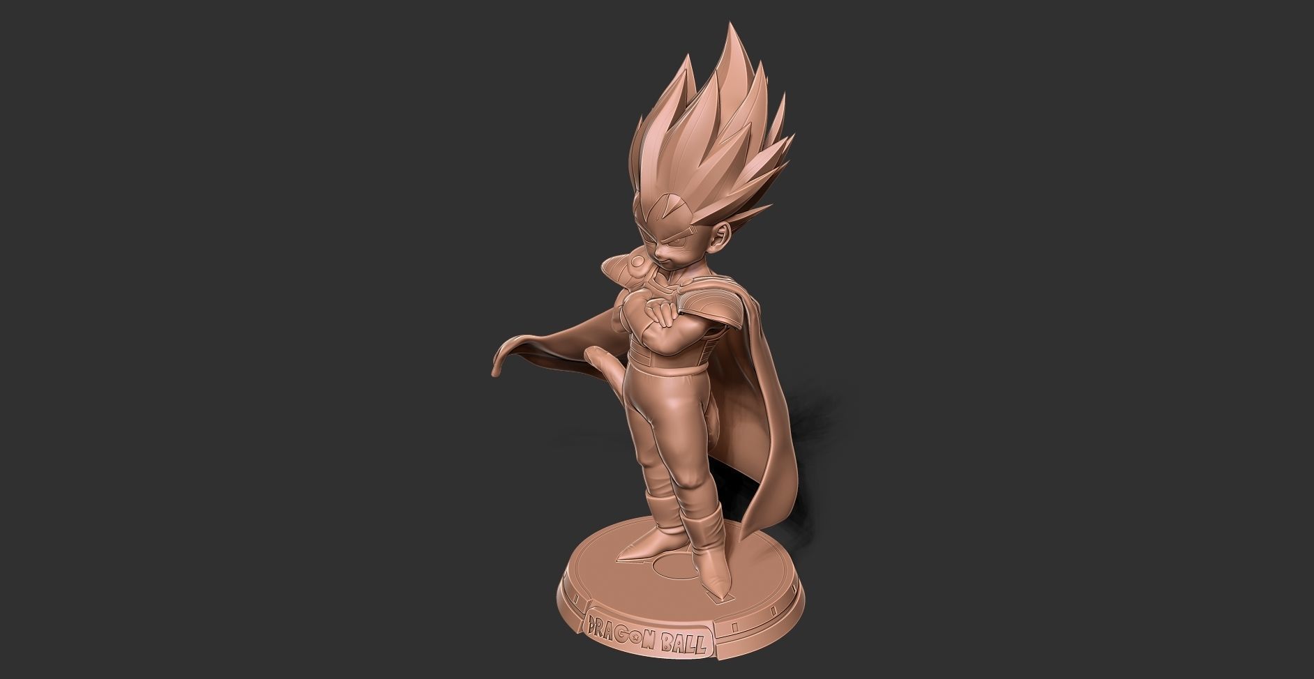 Kid Vegeta 3D print model_19