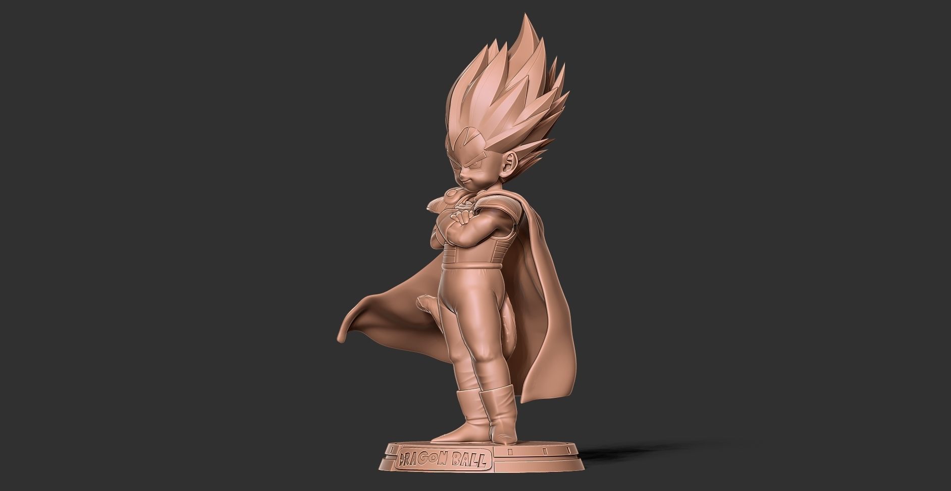 Kid Vegeta 3D print model_15