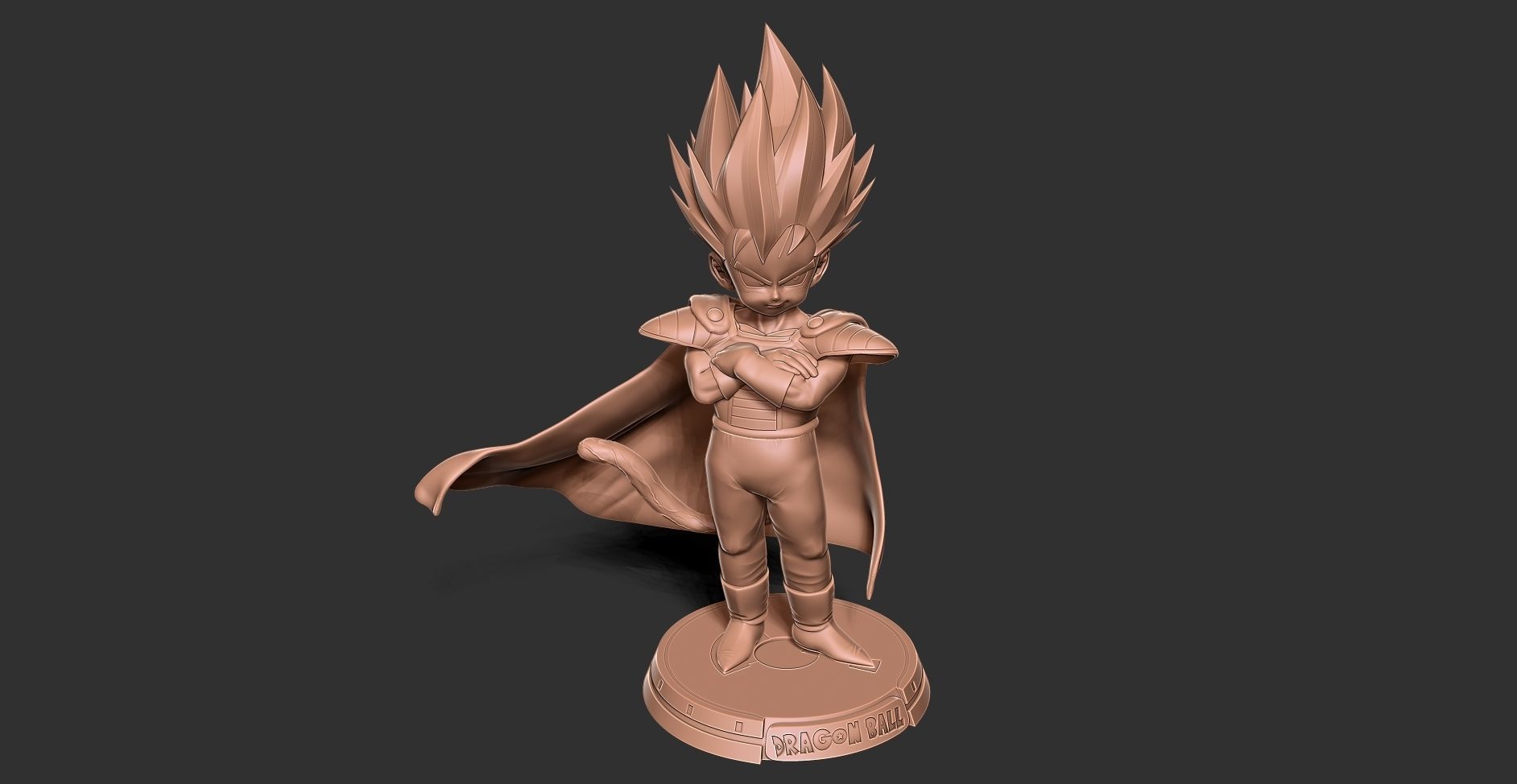 Kid Vegeta 3D print model_17