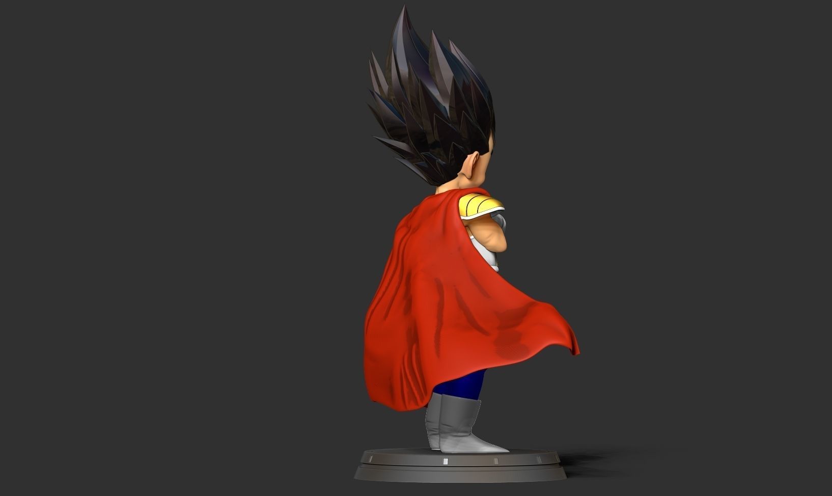 Kid Vegeta 3D print model_7