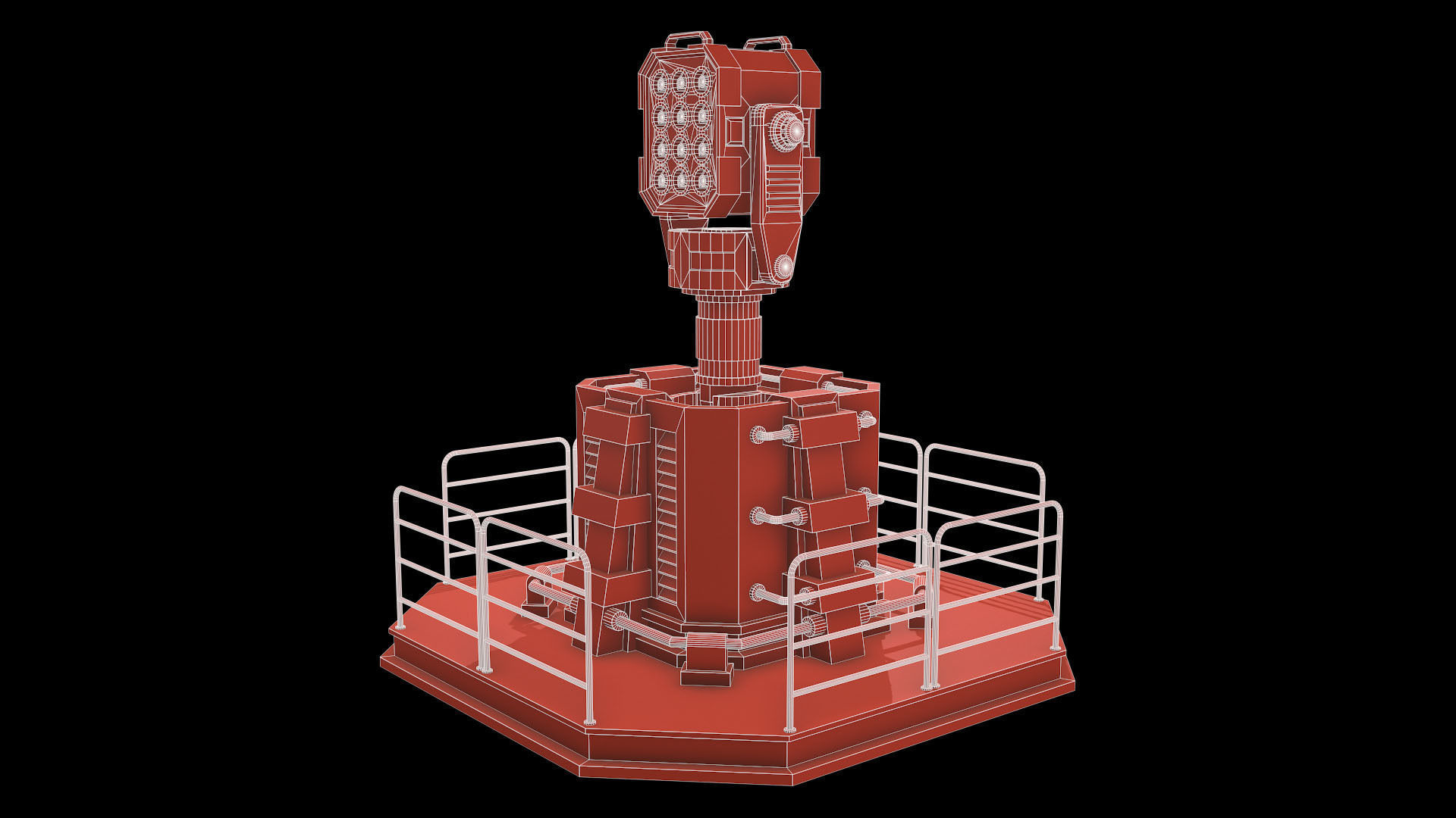 Rusty Turret-1-V1 3D model_17