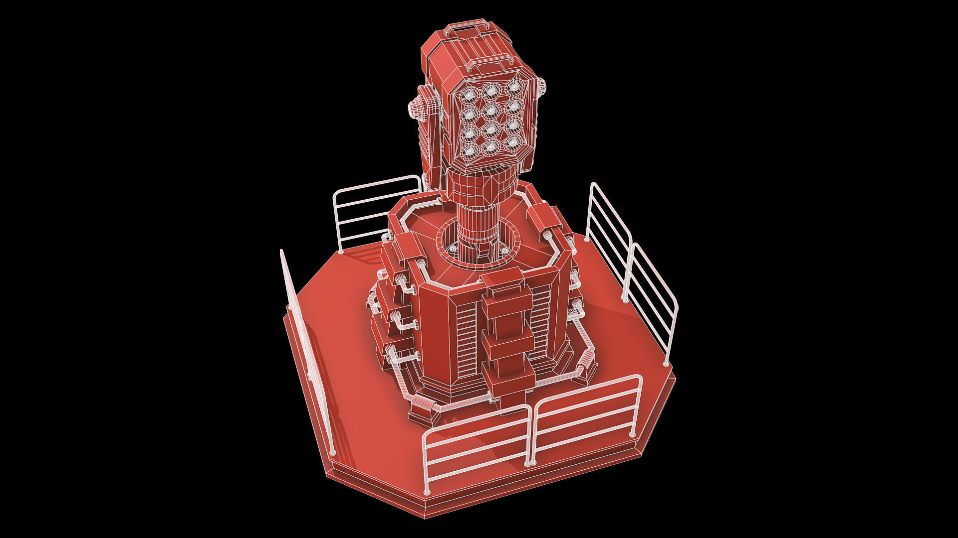 Rusty Turret-1-V1 3D model_19