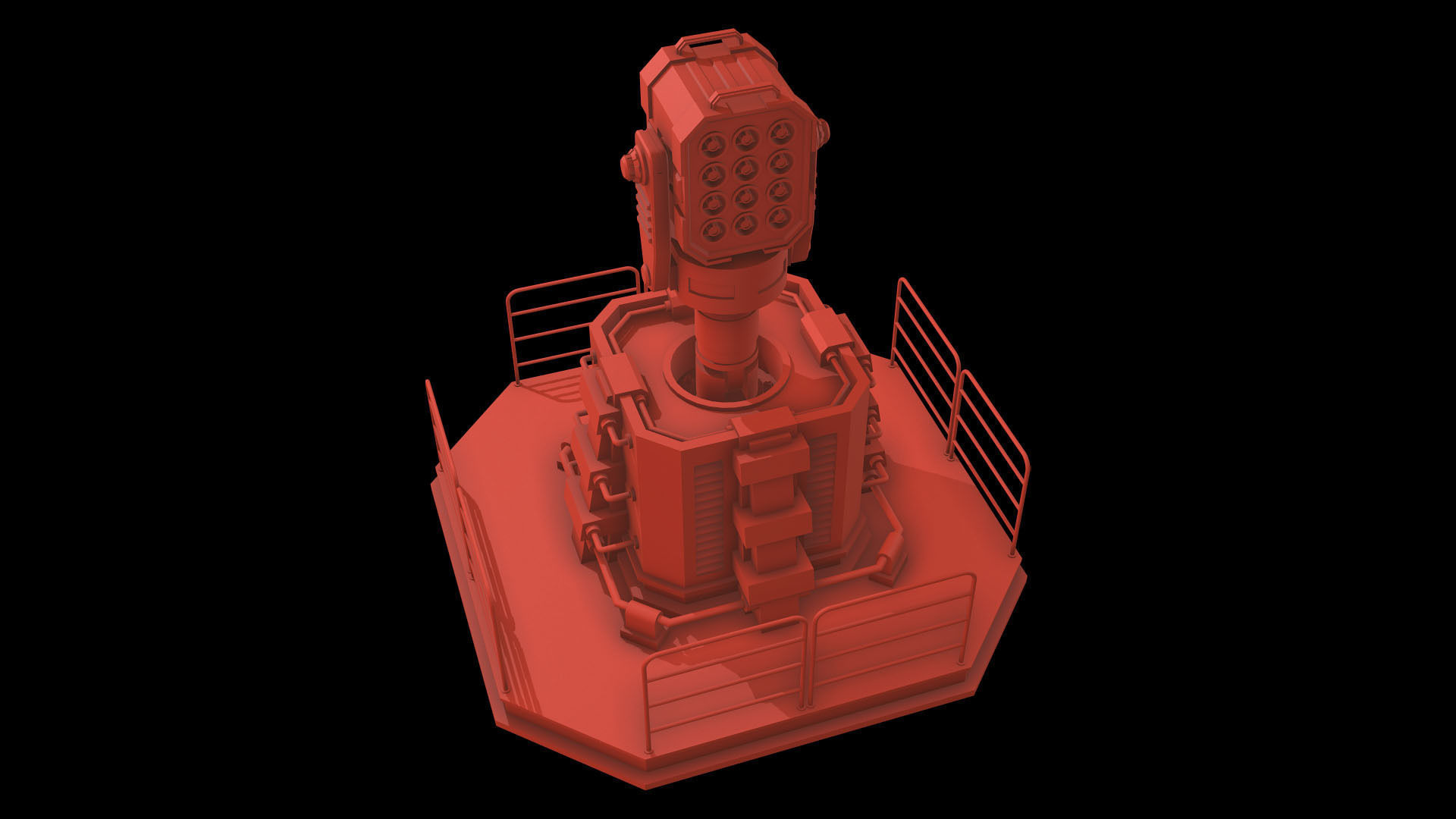 Rusty Turret-1-V1 3D model_13