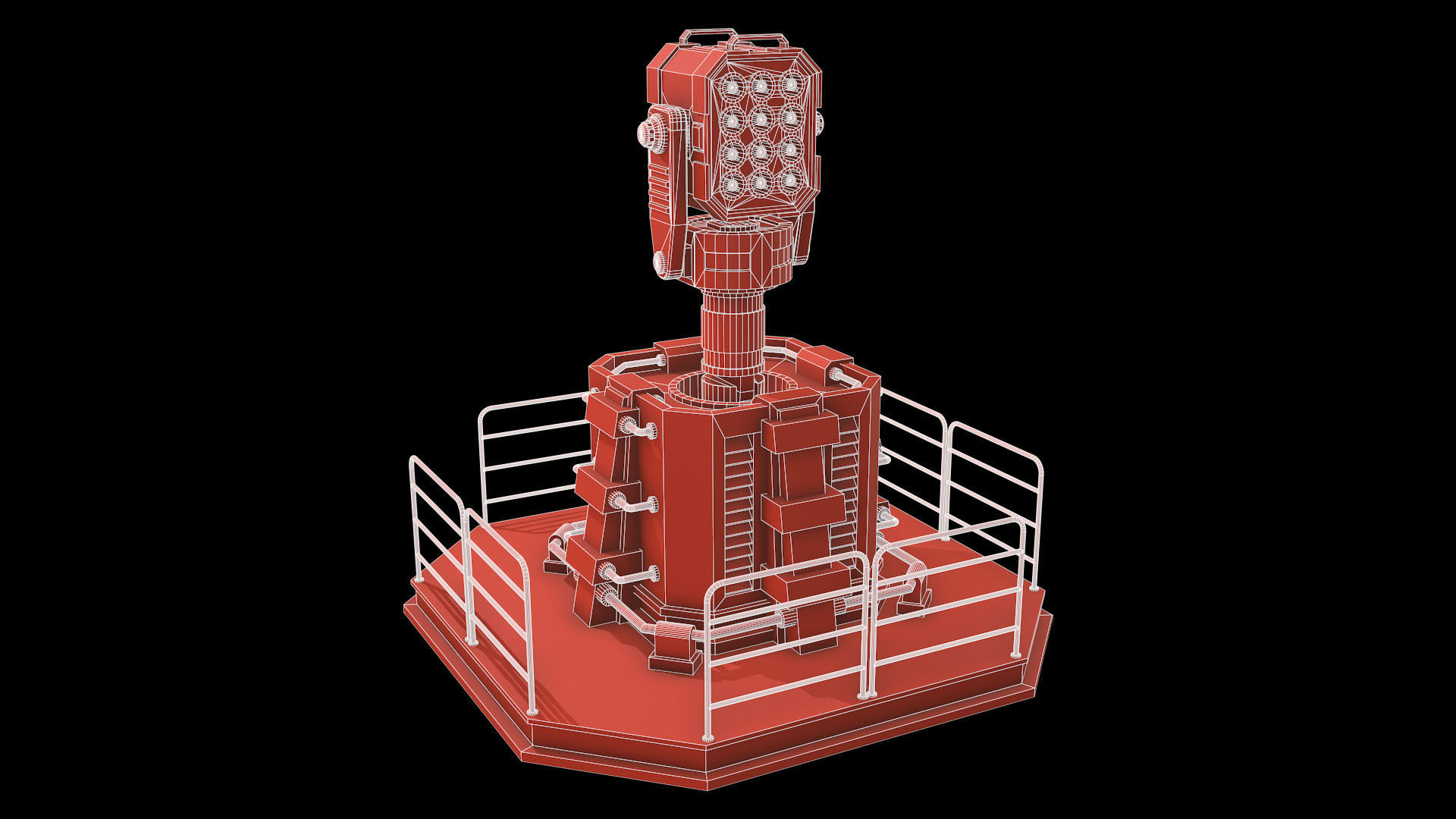 Rusty Turret-1-V1 3D model_16