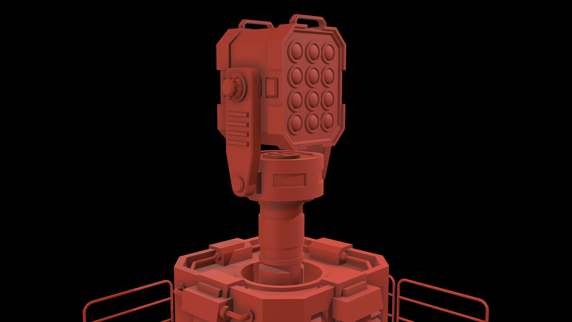 Rusty Turret-1-V1 3D model_11