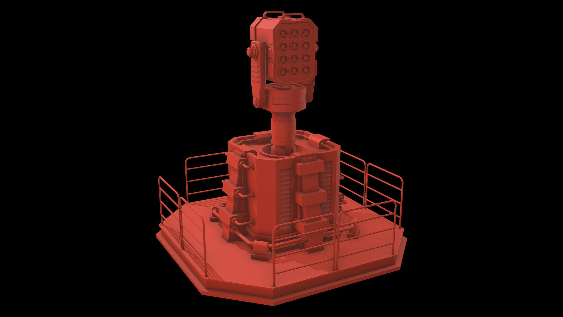 Rusty Turret-1-V1 3D model_23
