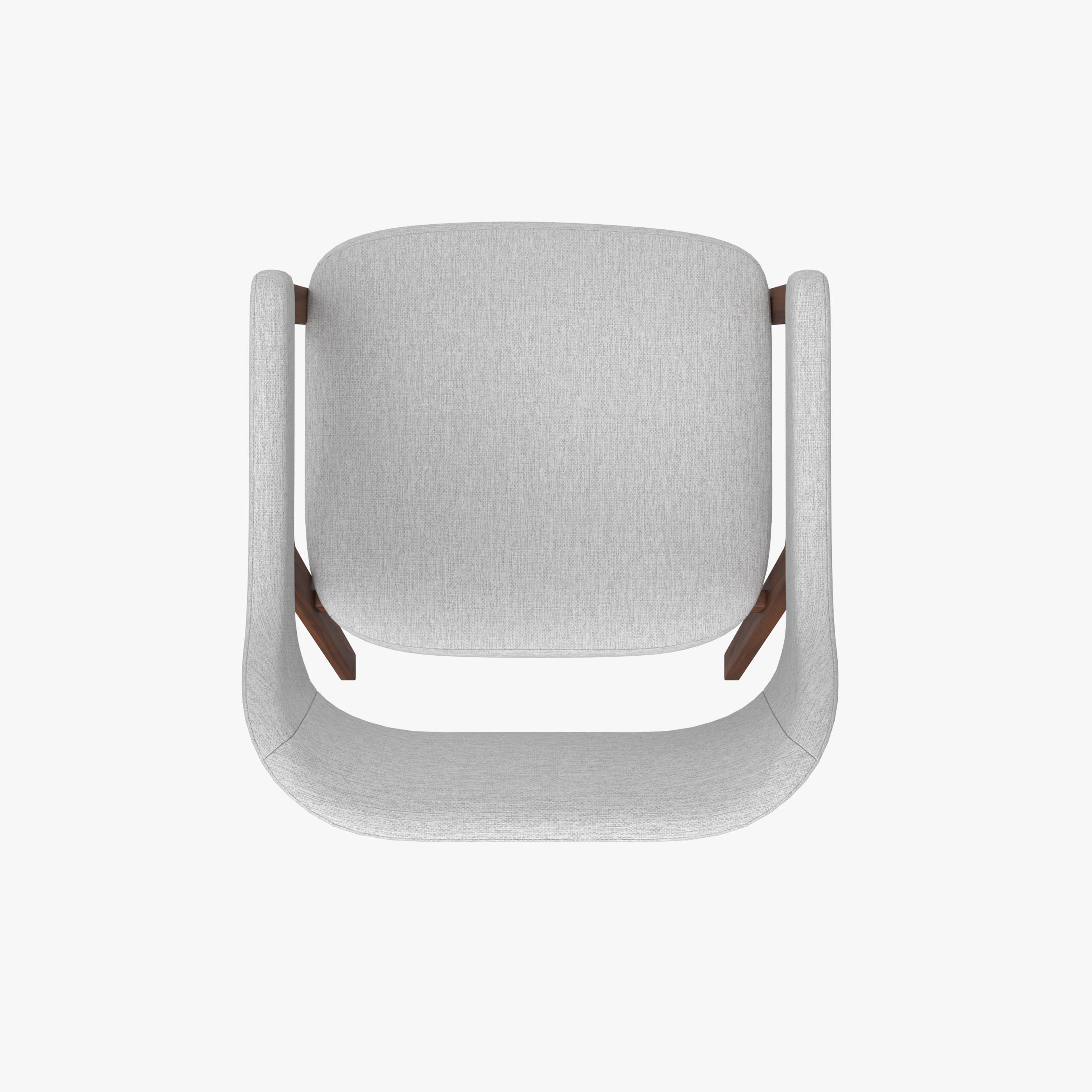 Article Savis Gray Dining Chair 3D model_3