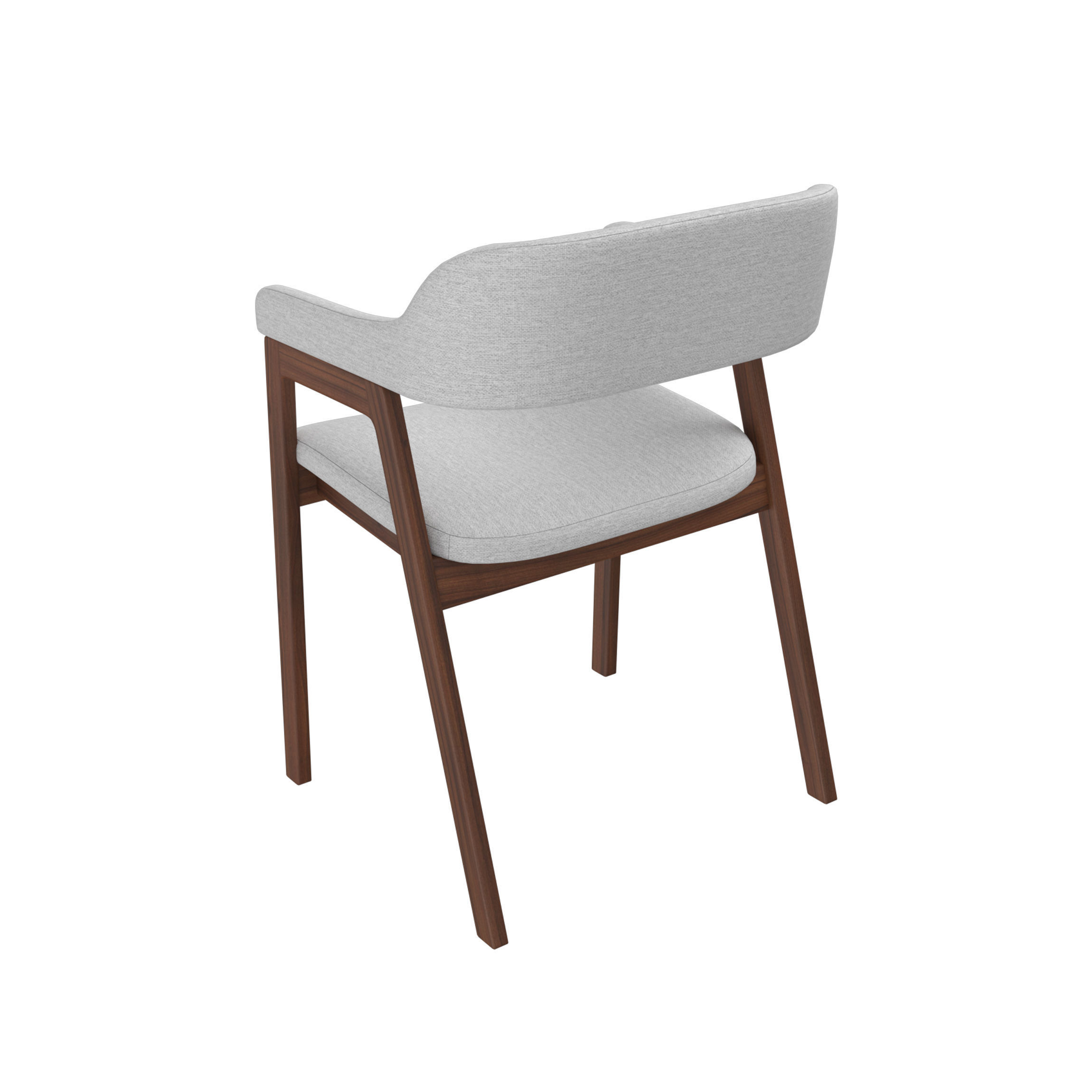 Article Savis Gray Dining Chair 3D model_7