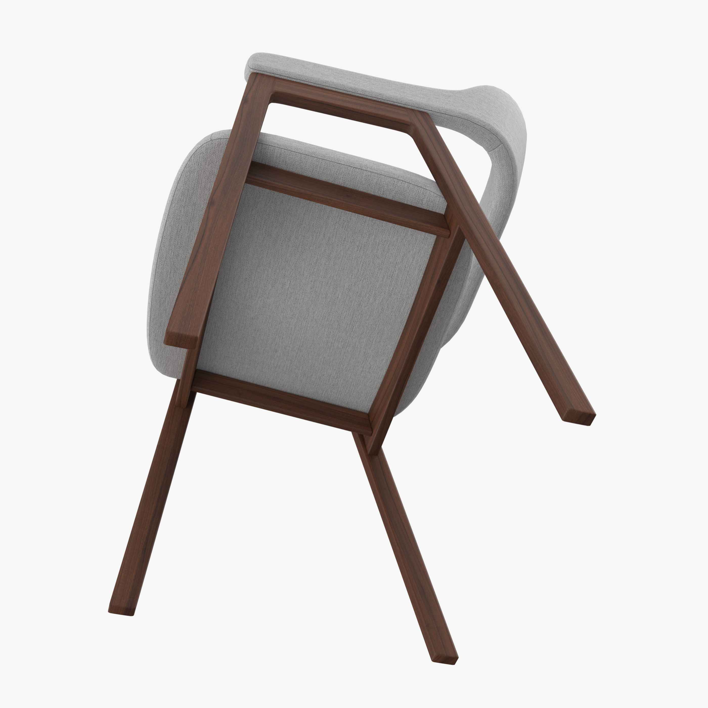 Article Savis Gray Dining Chair 3D model_4