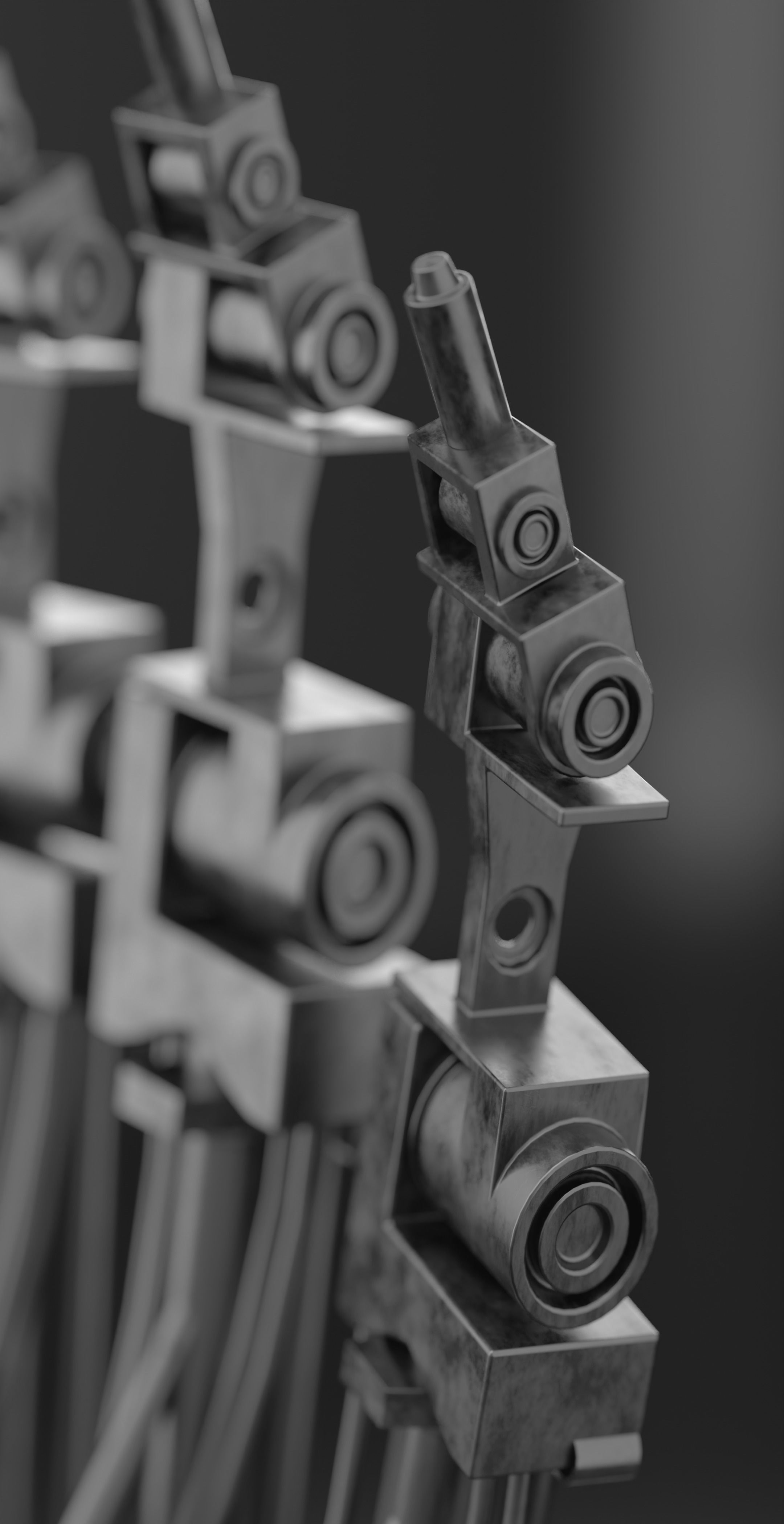 Mechanical High Poly Hand 3D model | CGTrader