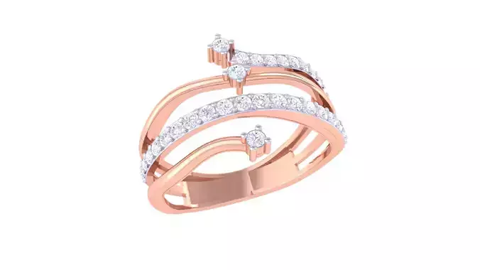 Women Engagement Wedding Rings