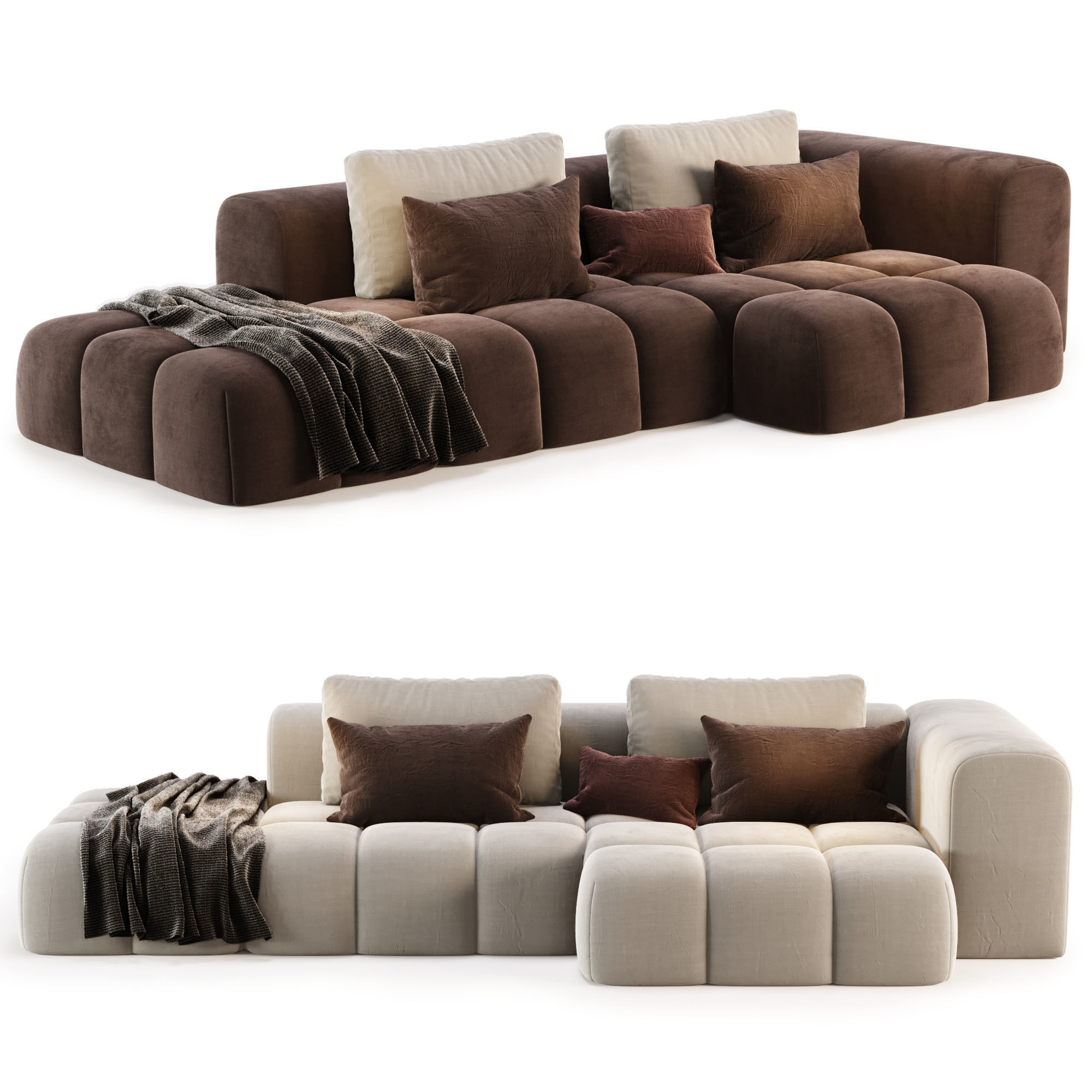 SHAMARA SOFA by Noho Home 3D model_6