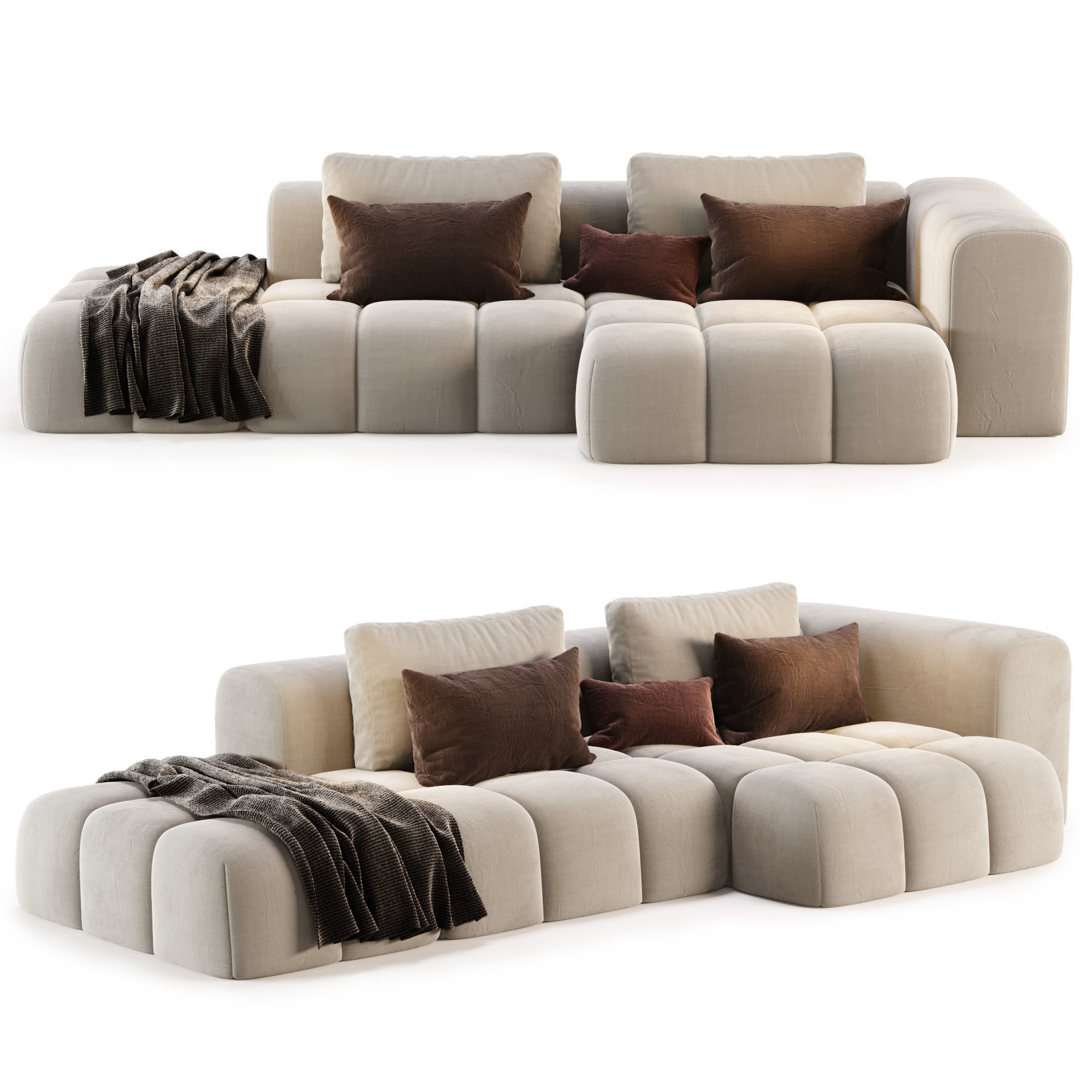 SHAMARA SOFA by Noho Home 3D model_1