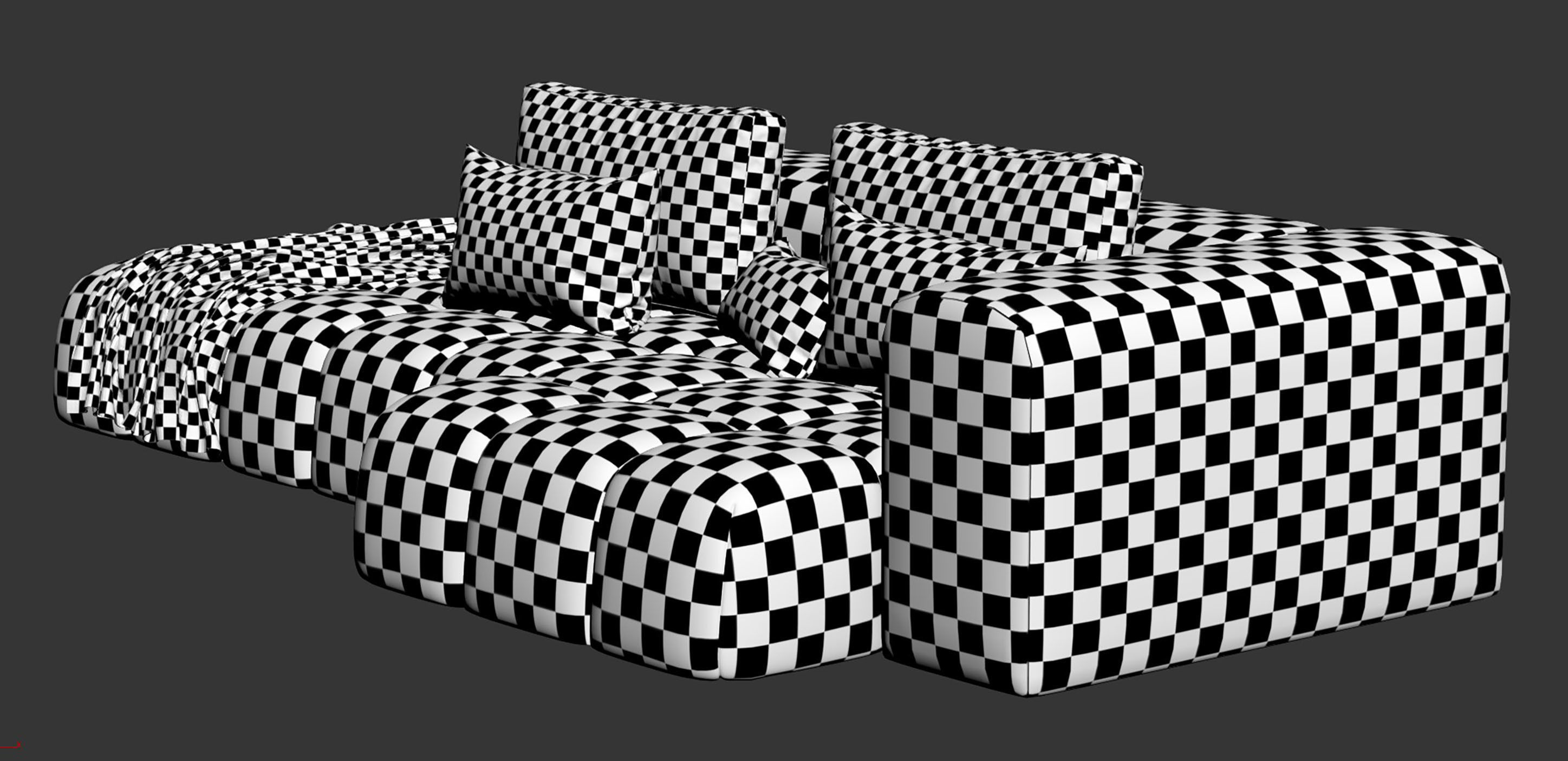 SHAMARA SOFA by Noho Home 3D model_8