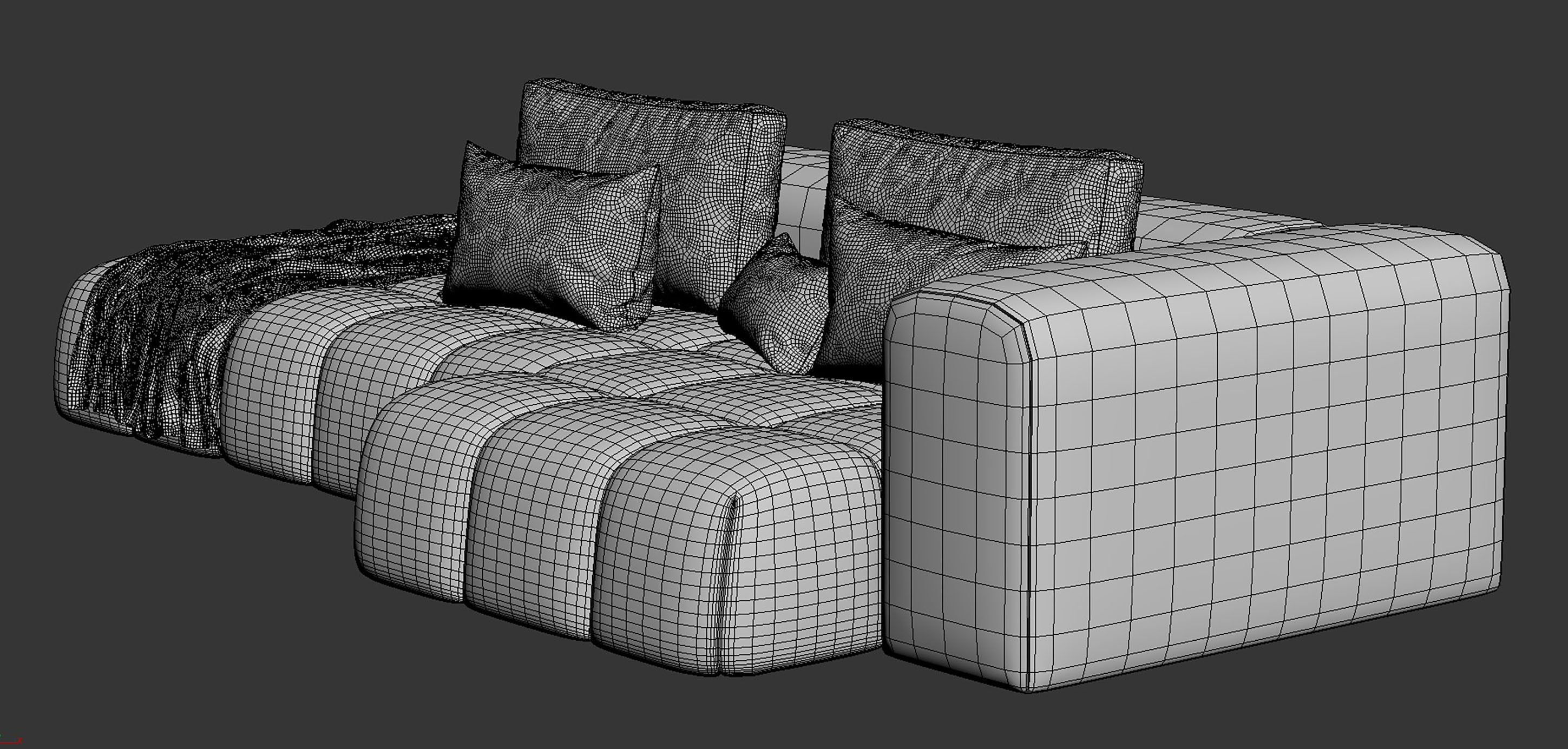 SHAMARA SOFA by Noho Home 3D model_9