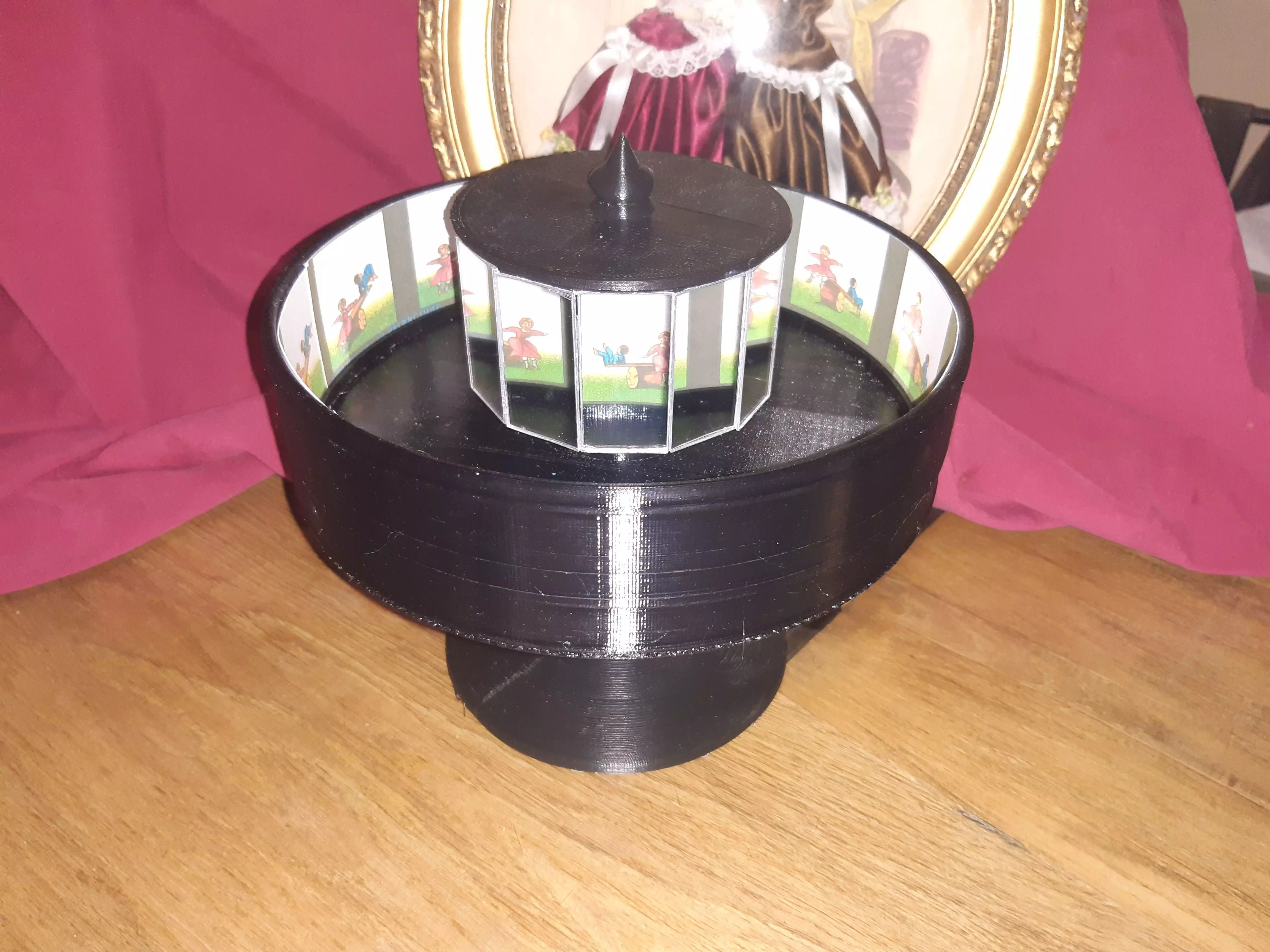 Praxinoscope of Emile Reynaud - Ancestor of Cinema  3D print model_0