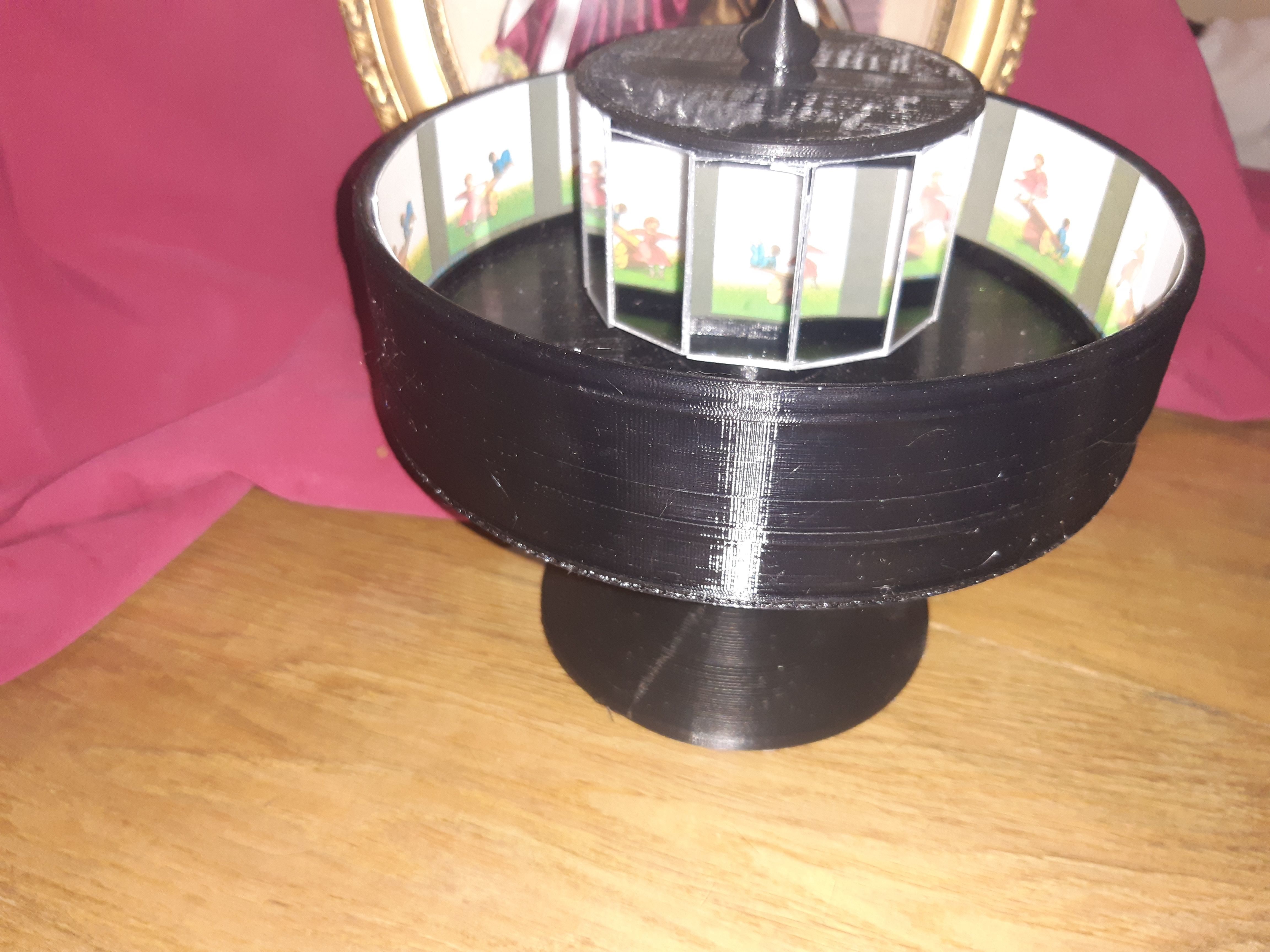 Praxinoscope of Emile Reynaud - Ancestor of Cinema  3D print model_2