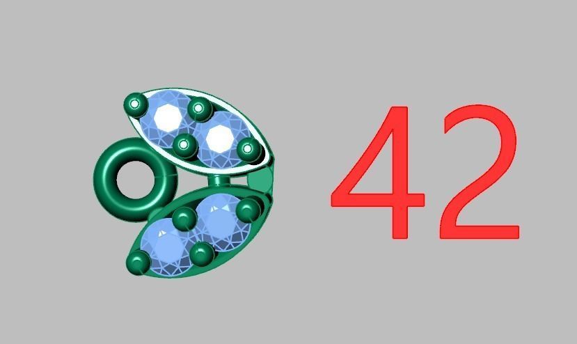 Exclusive Bracelet model 3D printable model 0055 3D print model_20