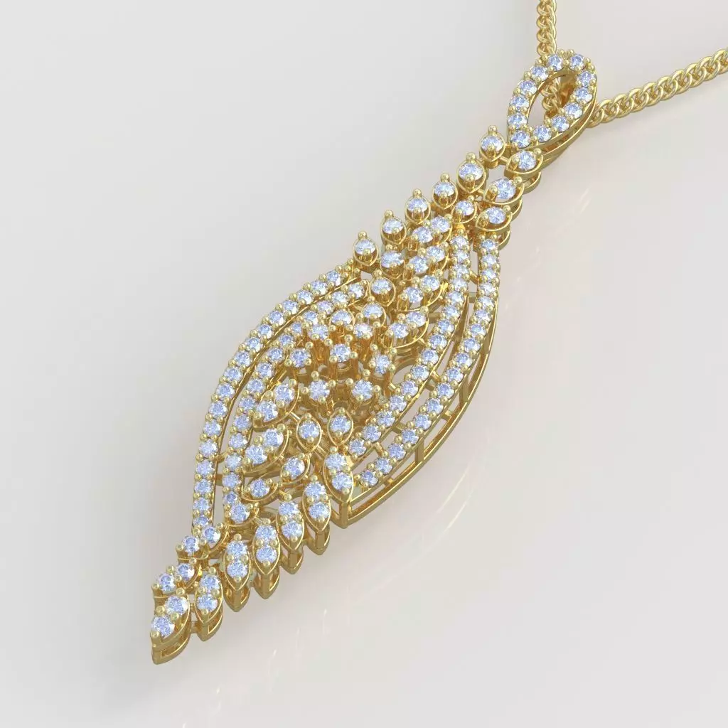 Exclusive Pendant model 3D 0191 printable model 3D print model