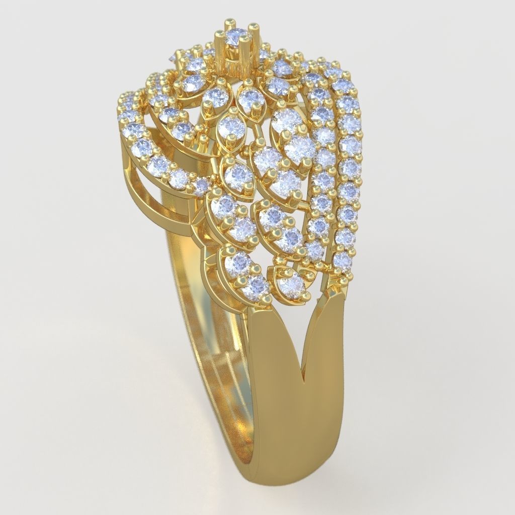Ring 3D model0276 3D printable model  3D print model_3