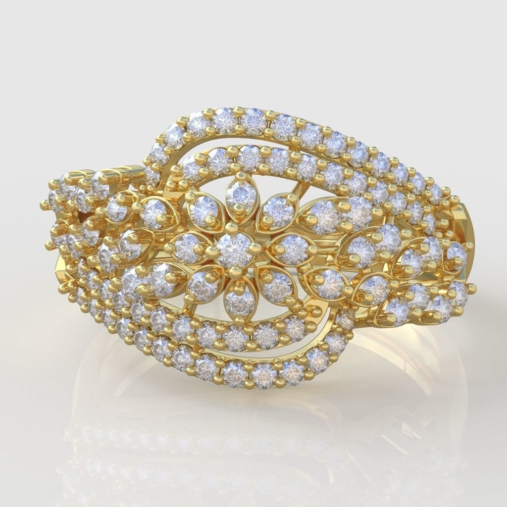 Ring 3D model0276 3D printable model  3D print model_4