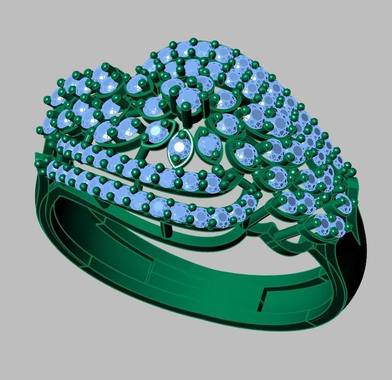 Ring 3D model0276 3D printable model  3D print model_13