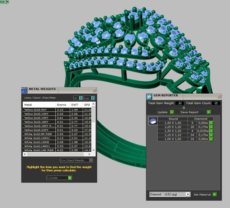 Ring 3D model0276 3D printable model  3D print model_15