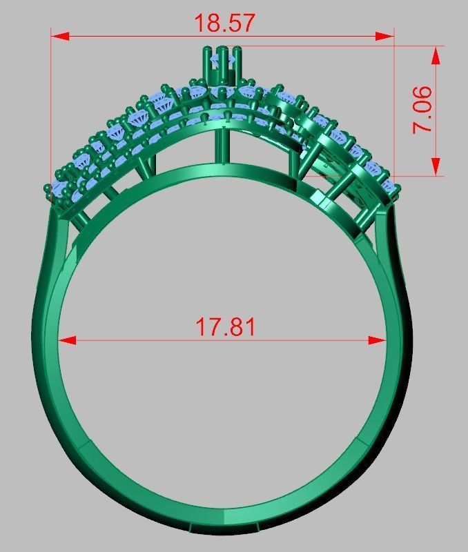 Ring 3D model0276 3D printable model  3D print model_12