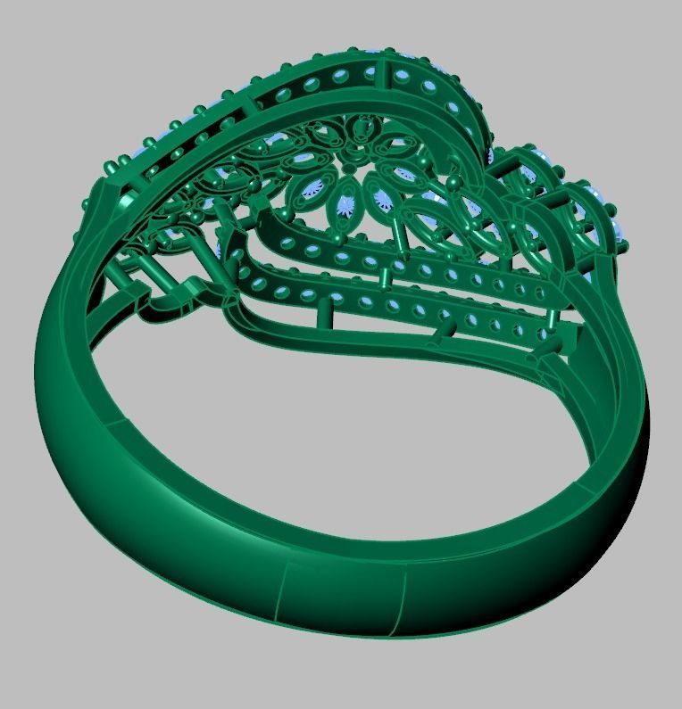 Ring 3D model0276 3D printable model  3D print model_14