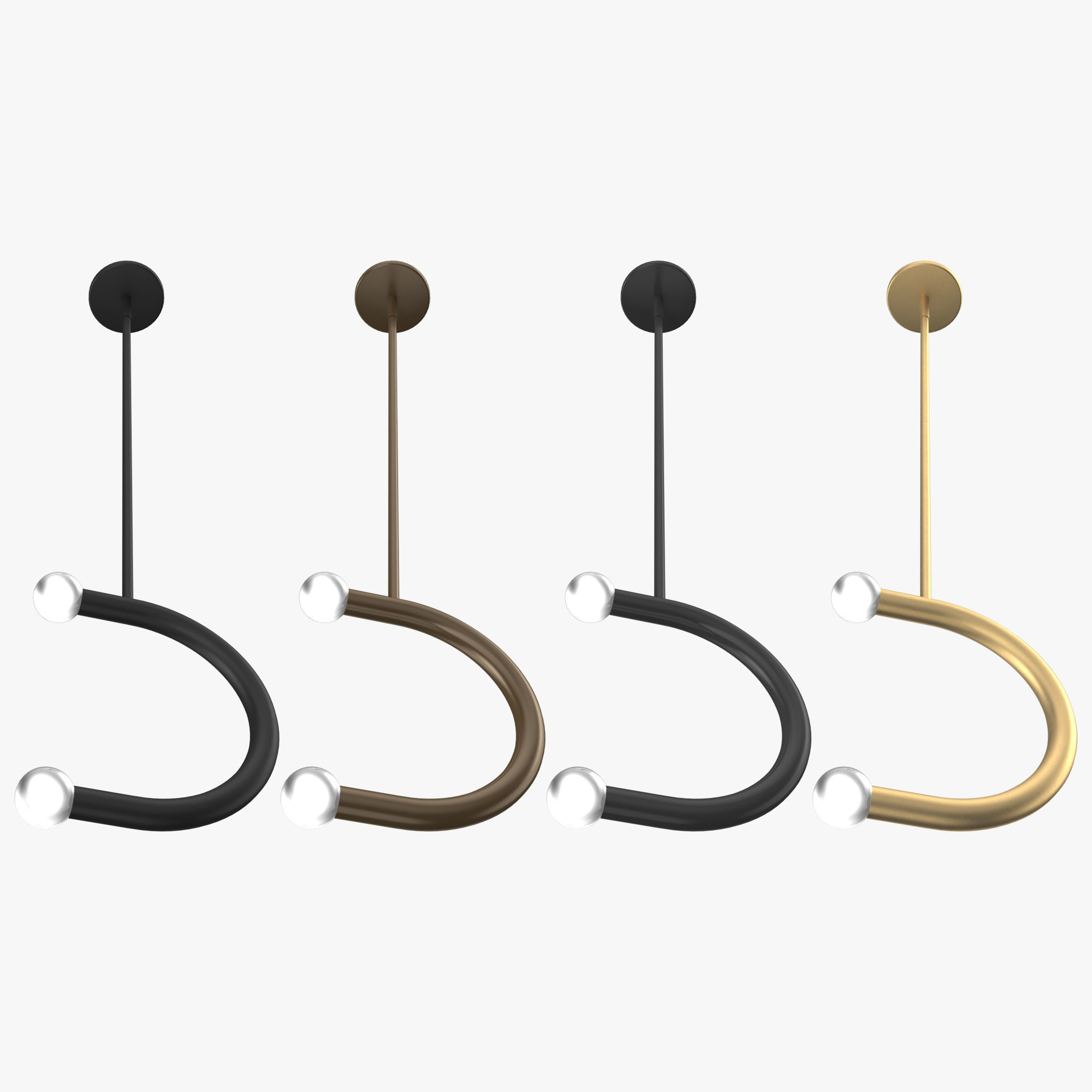 Bower Single Pendant C Light 3D model_4