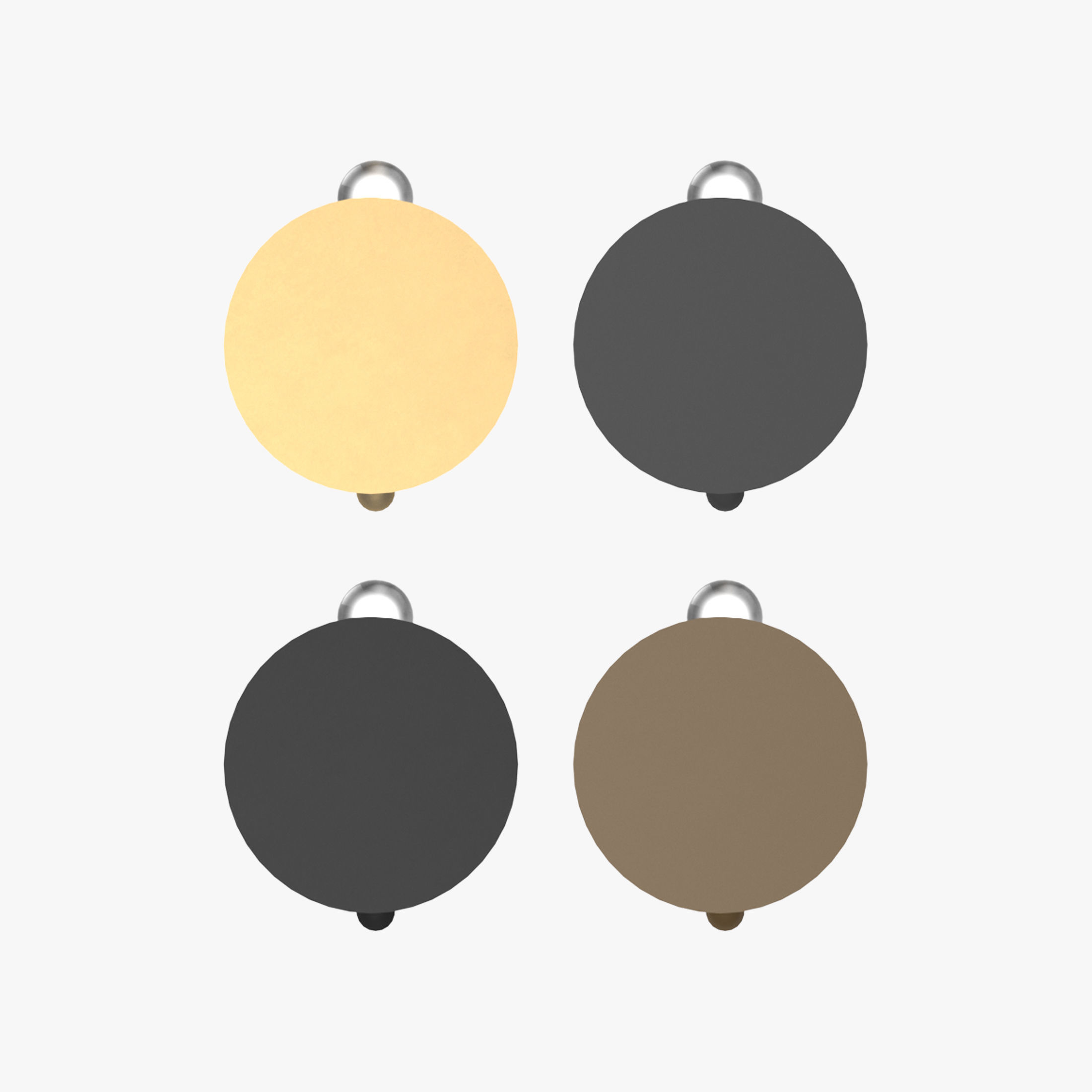 Bower Single Pendant C Light 3D model_3