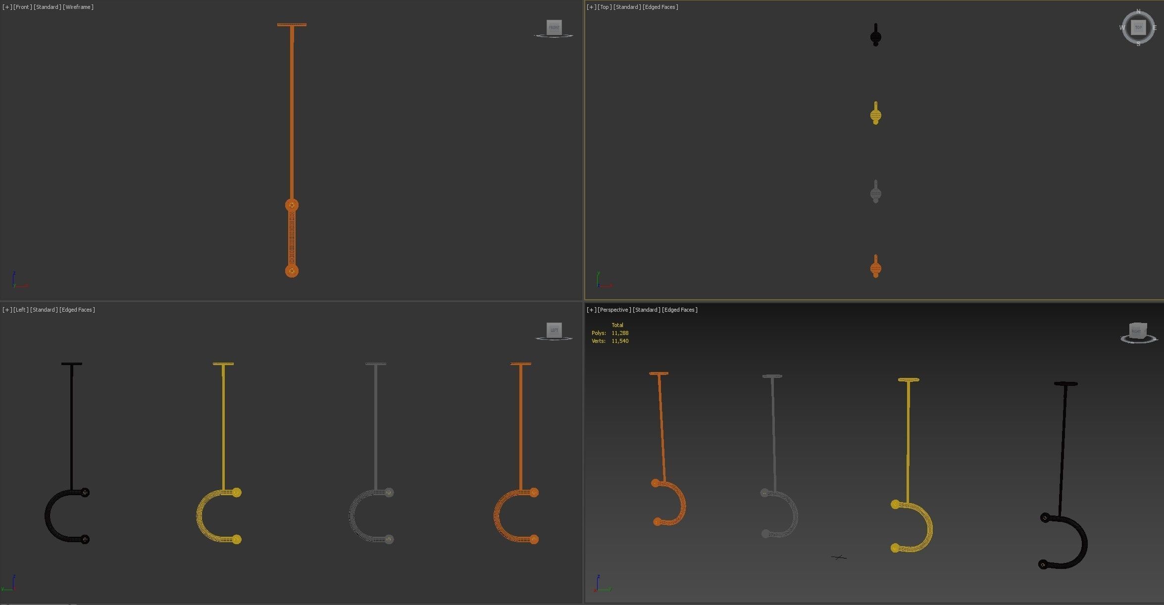 Bower Single Pendant C Light 3D model_9