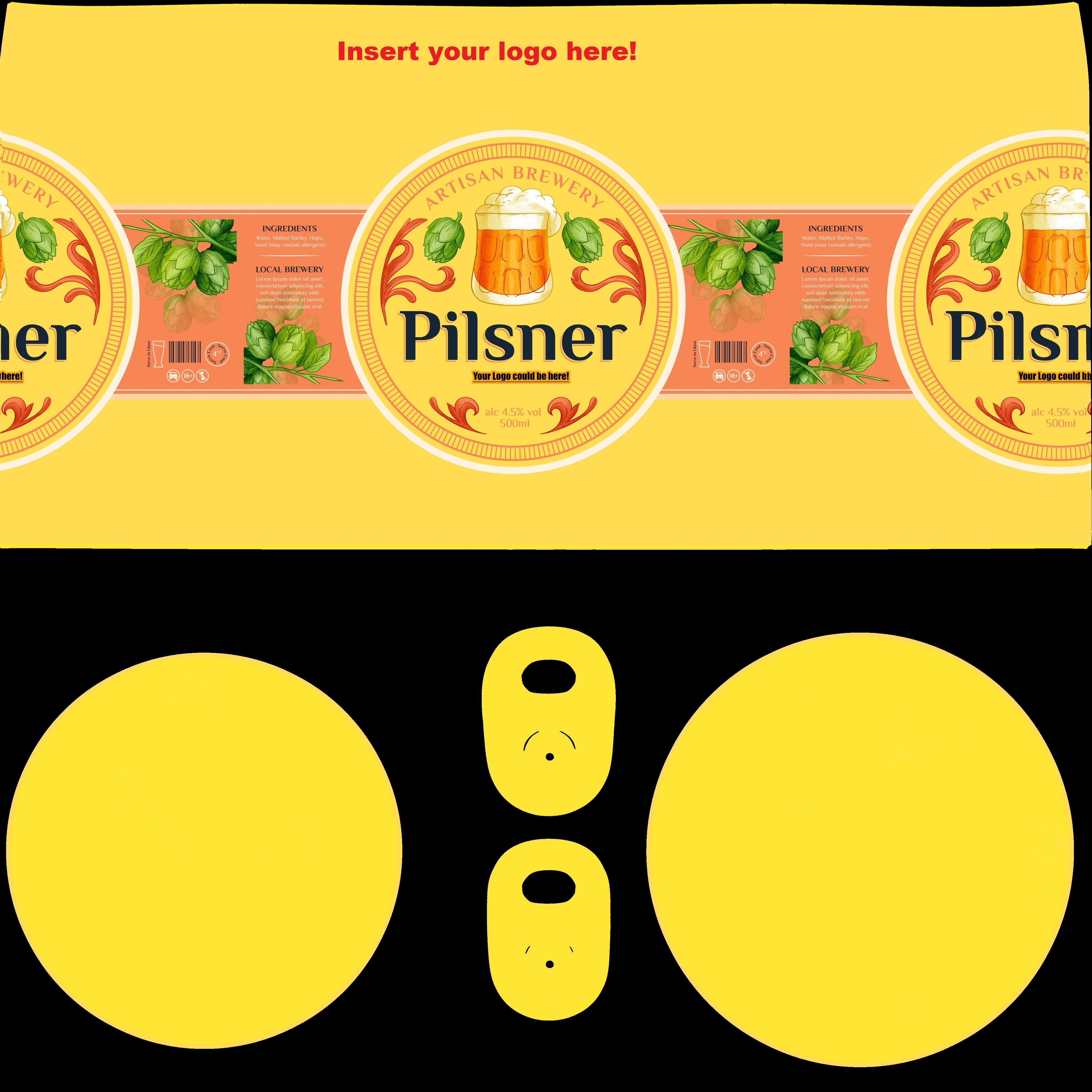 Beverage can  500ml with droplets  3D model_8