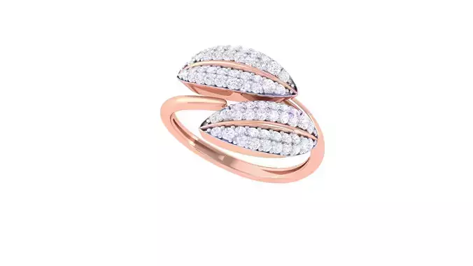 Women Engagement Wedding Open End Band Rings