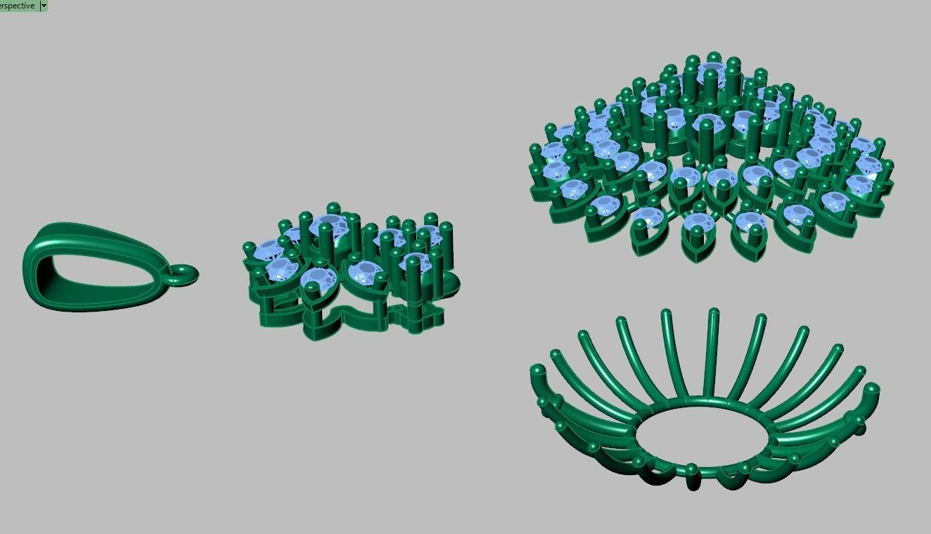 Exclusive Pendant model 3D 0192 printable model11 3D print model_10