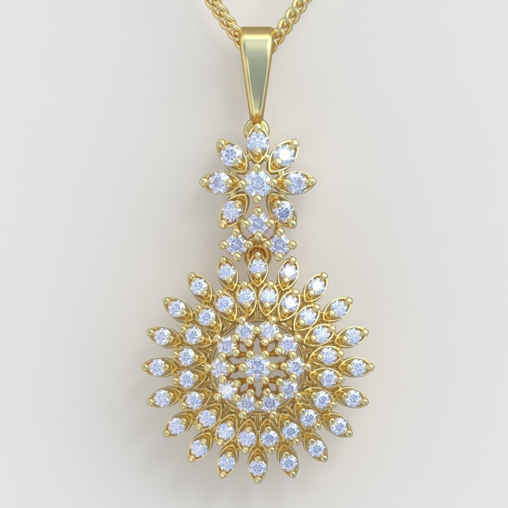 Exclusive Pendant model 3D 0192 printable model11 3D print model_3