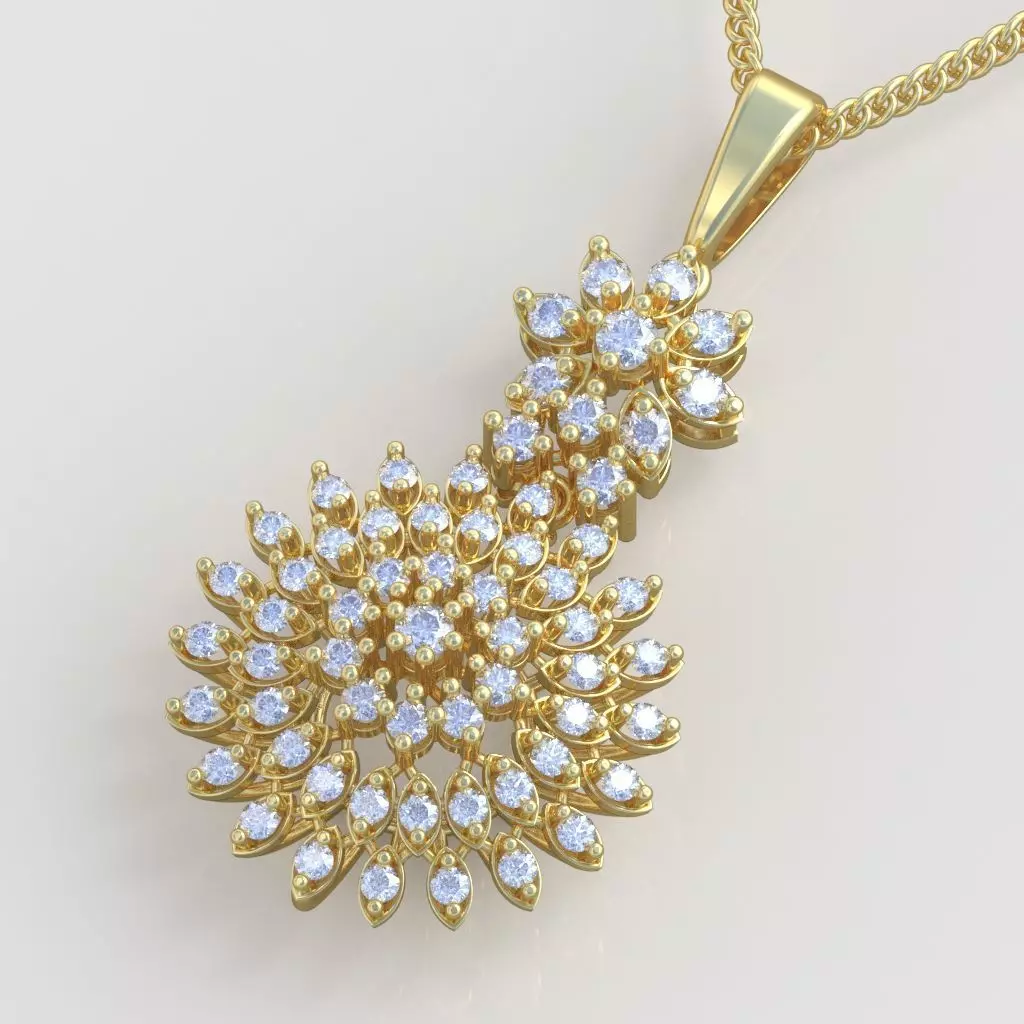 Exclusive Pendant model 3D 0192 printable model11 3D print model_0