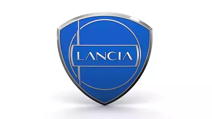 Lancia logo 3D model
