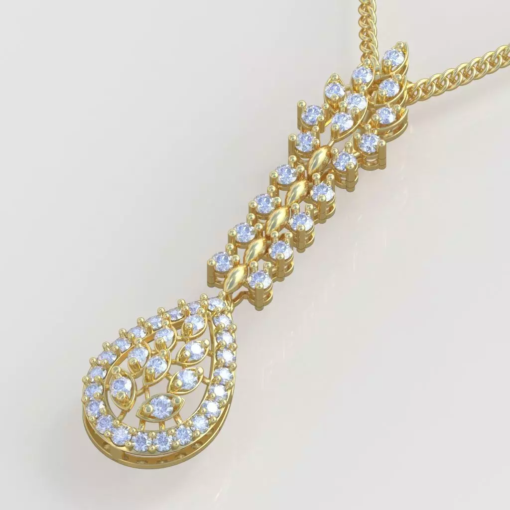 Exclusive Pendant model 3D 0193 printable model 3D print model_0