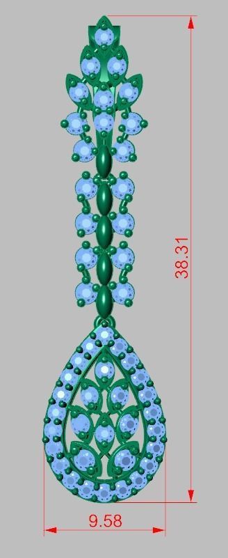 Exclusive Pendant model 3D 0193 printable model 3D print model_11