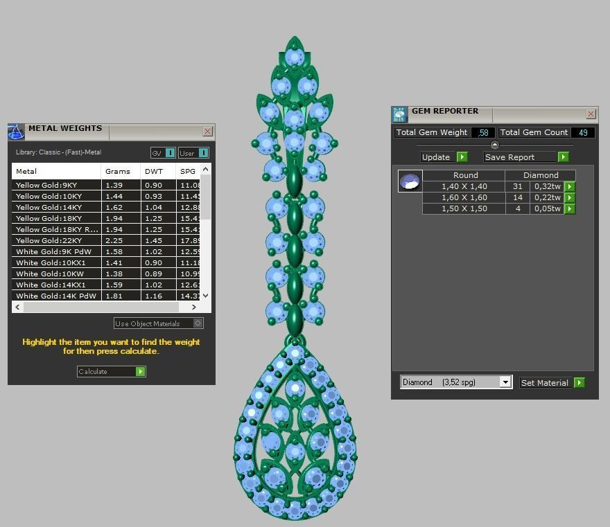 Exclusive Pendant model 3D 0193 printable model 3D print model_9