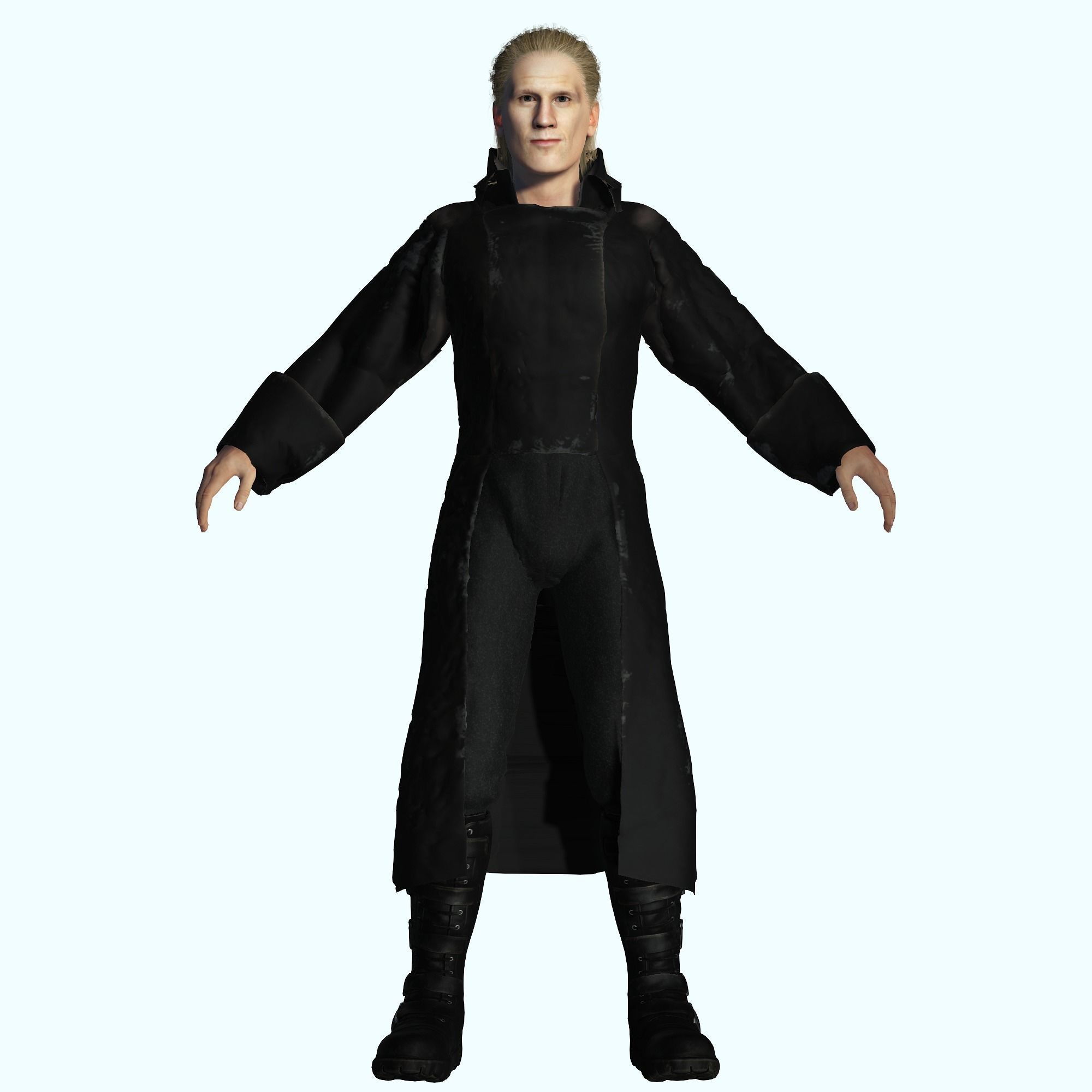Matt Smith-2 3D Rigged model ready for animation 3D model_4