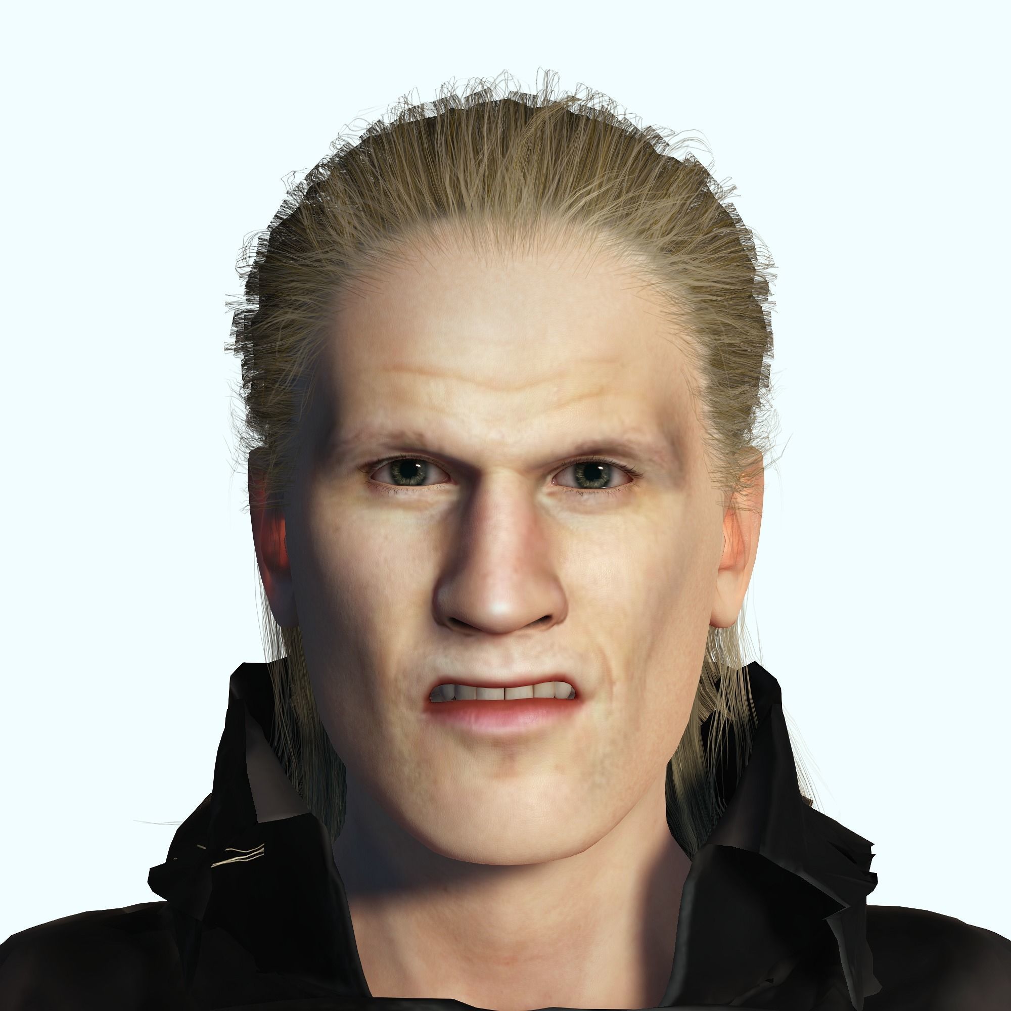 Matt Smith-2 3D Rigged model ready for animation 3D model_12