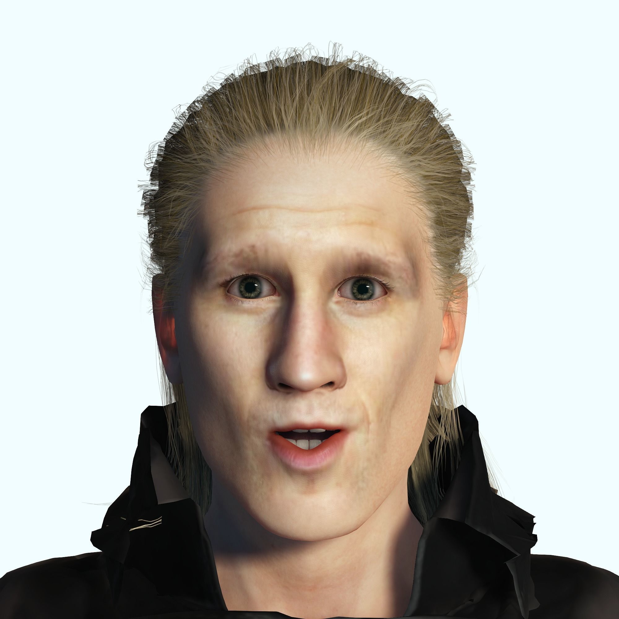 Matt Smith-2 3D Rigged model ready for animation 3D model_14