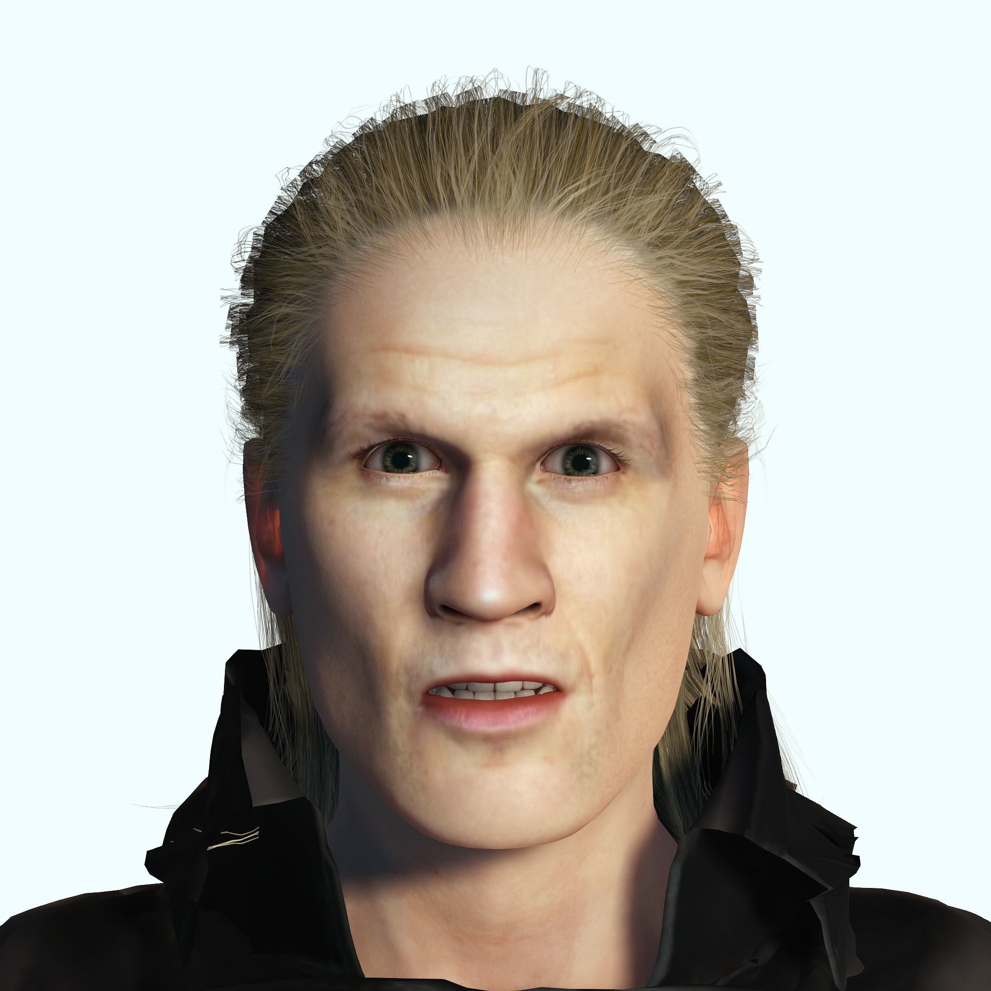 Matt Smith-2 3D Rigged model ready for animation 3D model_9