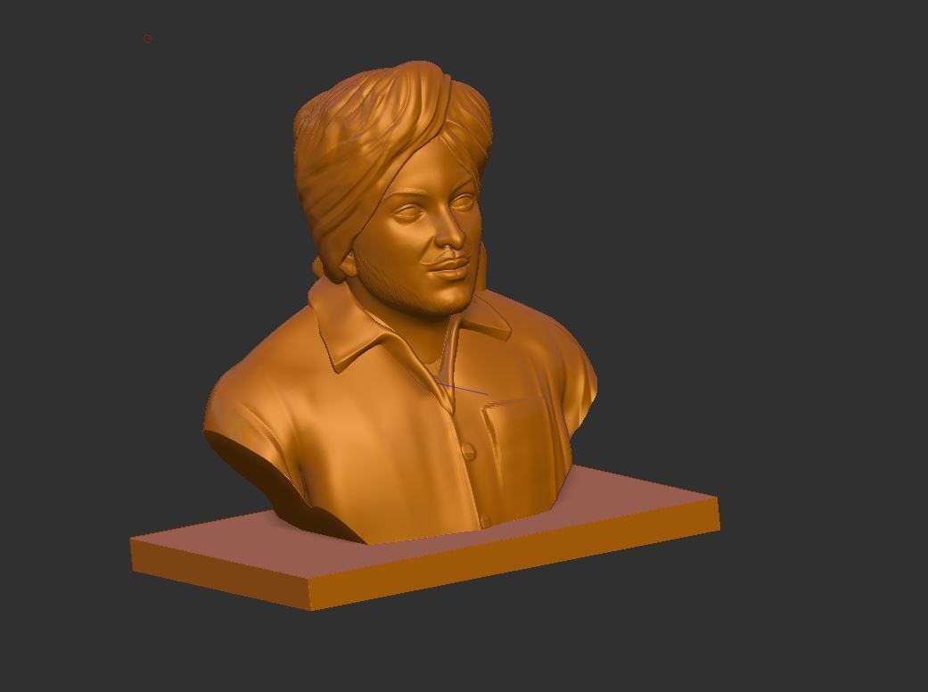 Bhagat Singh 3D print model 3D print model_10